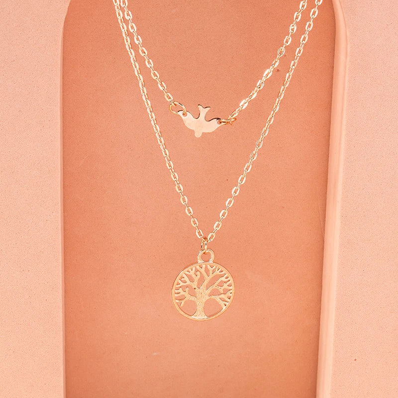 Aihua Fashion Infinity Pendant Necklace for Women Gold Silver Color Chains Infinity Symbol Party Collares Jewelry on the Neck