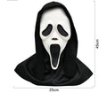 Skull Horror Movie Full Head Mask,Latex,High Elasticity,Cosplay Party props