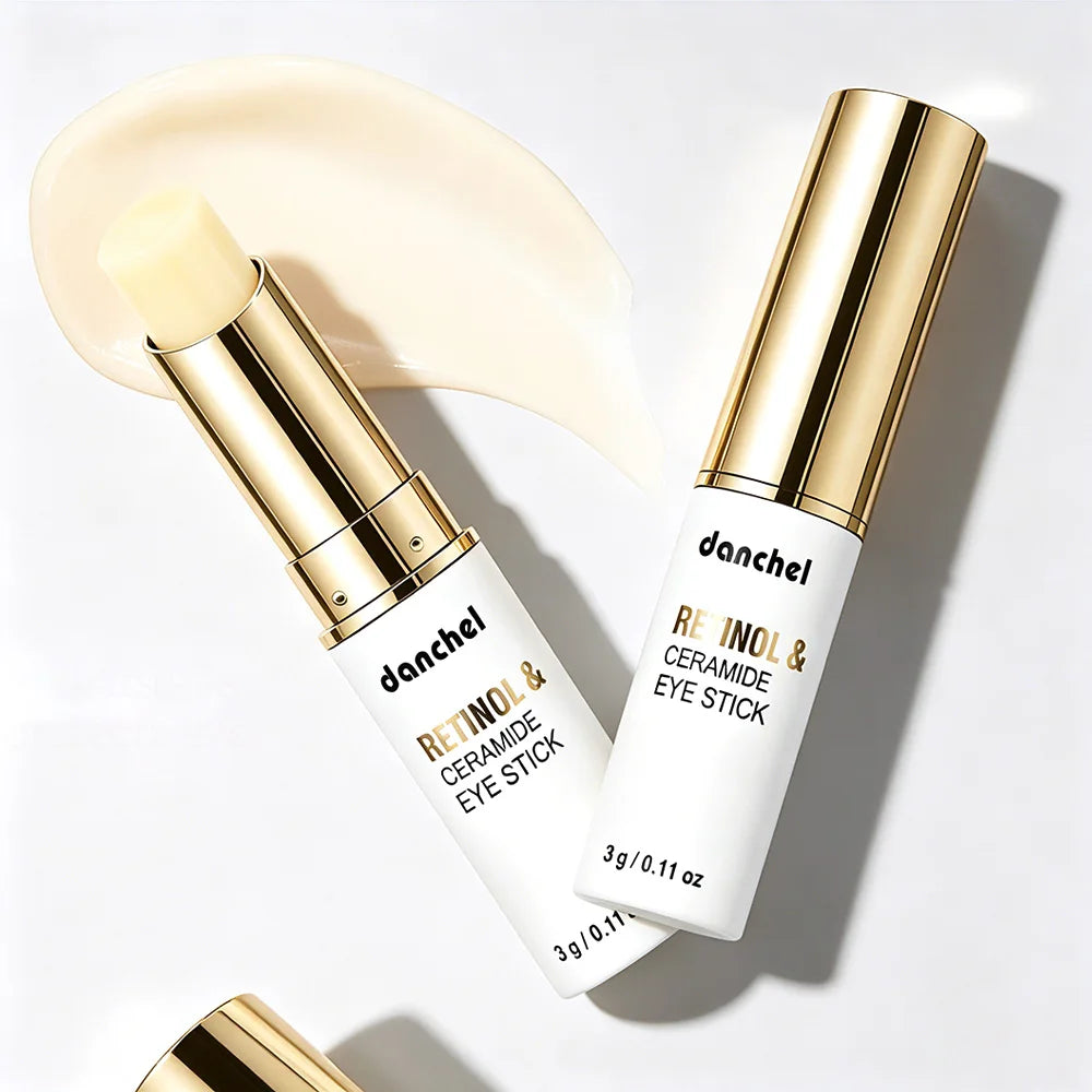 Retinol Eye Cream Stick Hydrating Moisturizing Reduce Dryness Smooth Texture Portable Eye Serum Stick Skin Care For All Skin Typ