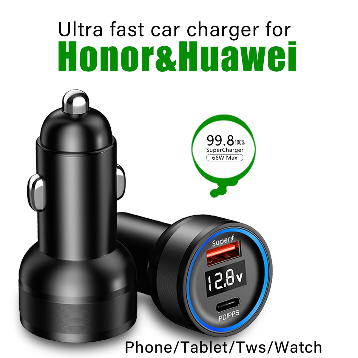 6A 66W car charger for Honor Magic