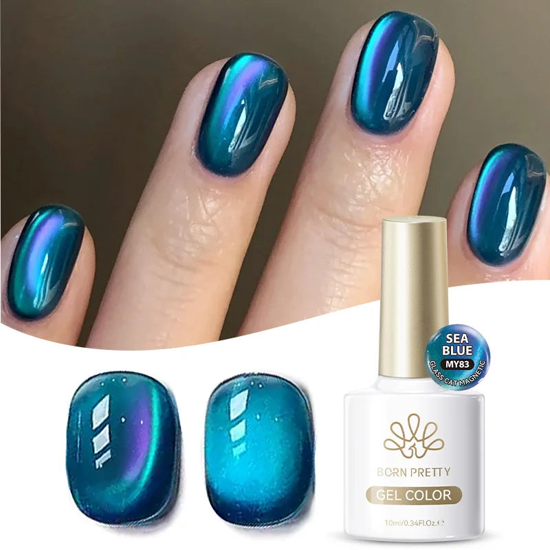 BORN PRETTY 117 Colors Cat Magnetic Gel Nail Polish 10ml