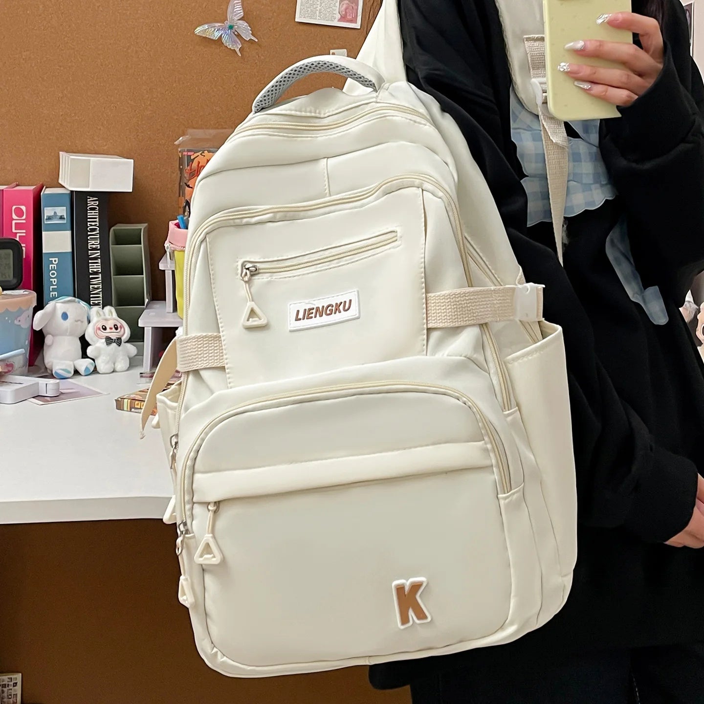 Kawaii Bag Large Capacity Backpack for Women Laptop Bag for High School Backpack Students Backpack Instagram Trend School Bag