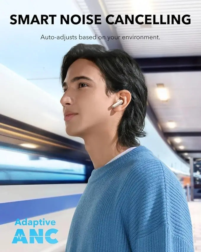 Soundcore P40i by Anker, Noise Cancelling Wireless Earbuds (Refurbished)