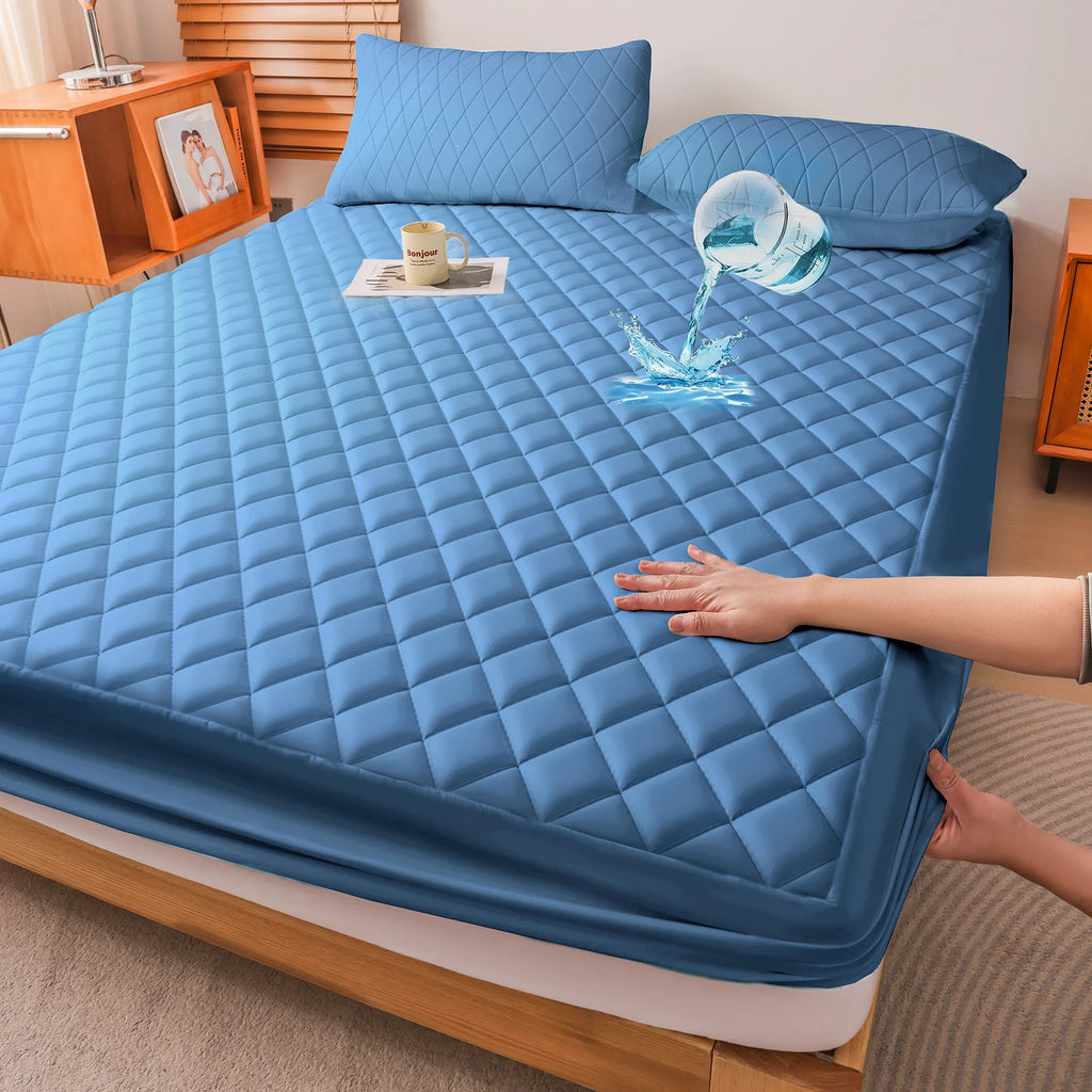 1Pc Waterproof Mattress Protector, thickened skin-friendly