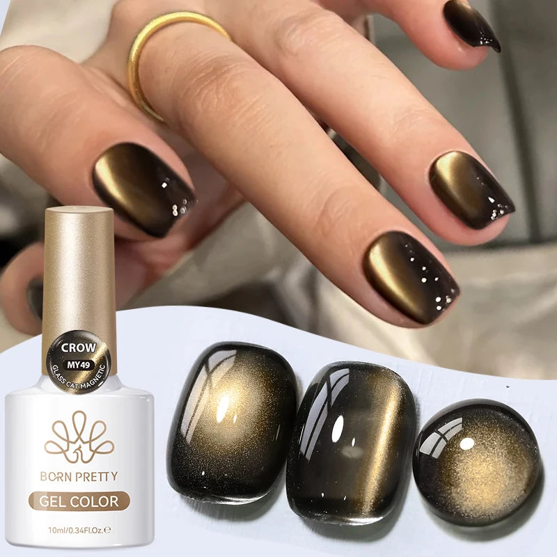 BORN PRETTY 117 Colors Cat Magnetic Gel Nail Polish 10ml