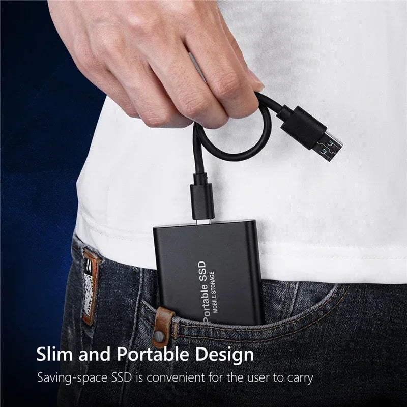Large Capacity External Hard Drive Quiet Operation