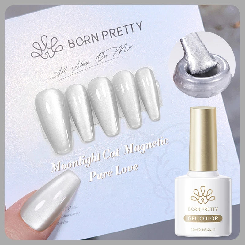BORN PRETTY 117 Colors Cat Magnetic Gel Nail Polish 10ml