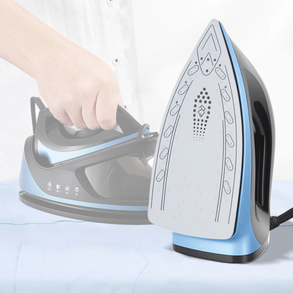 2000W Powerful Garment Steam Iron, 1.1L Tank, 60 g/min Steam Output, Ceramic Soleplate for Vertical & Horizontal Ironing #20