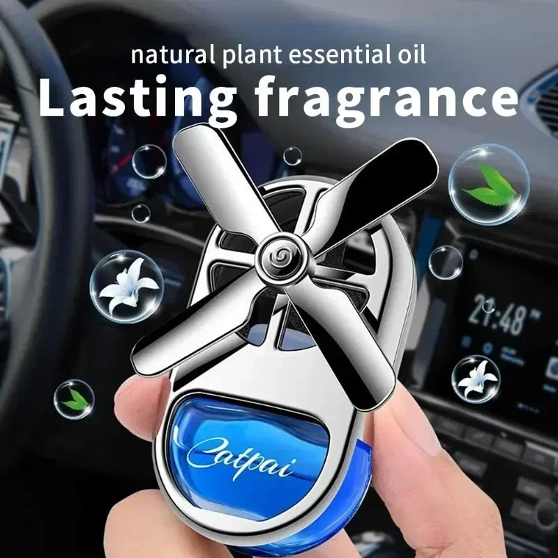 Car Fragrance Fragrance Lasting Light Car Perfume Air Conditioning Outlet Fan Interior Decoration Aromatreatment Decoration
