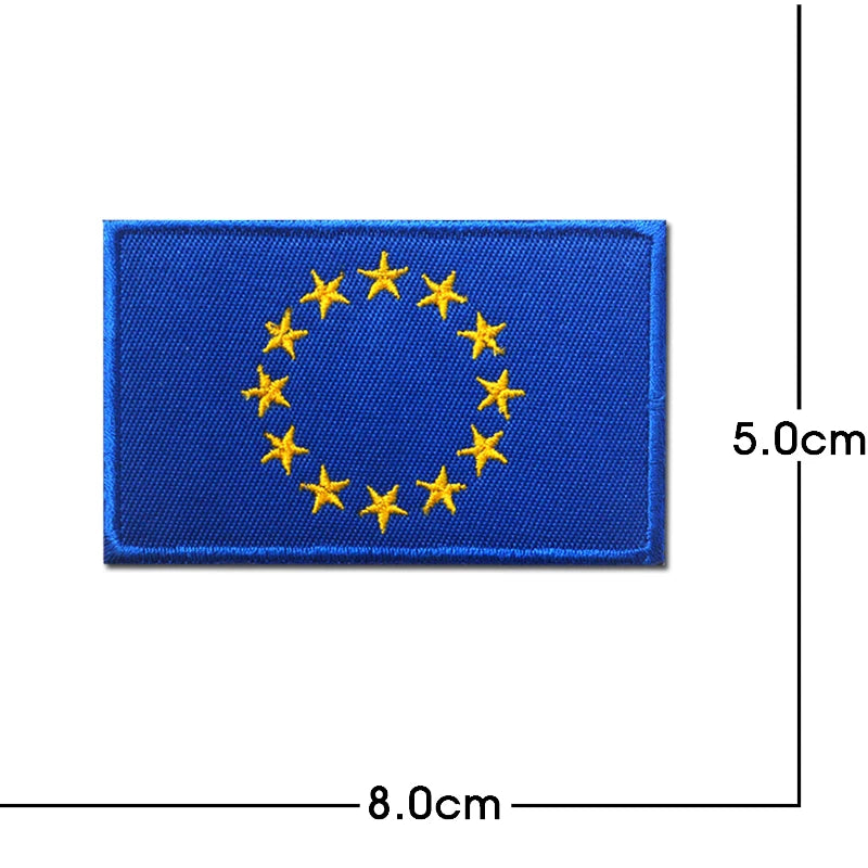 National Flag, Flag Patch