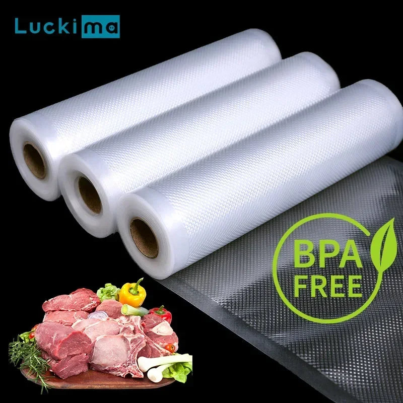 Food Vacuum Storage Packaging 12/15/20/25/28cm 500cm/roll