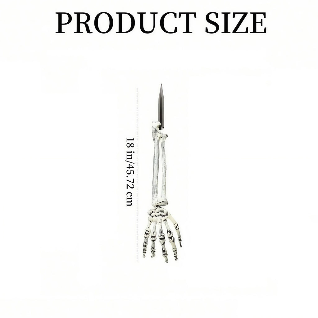 Halloween Skeleton Stake Decorations, Realistic Skeleton Arm Leg Bones