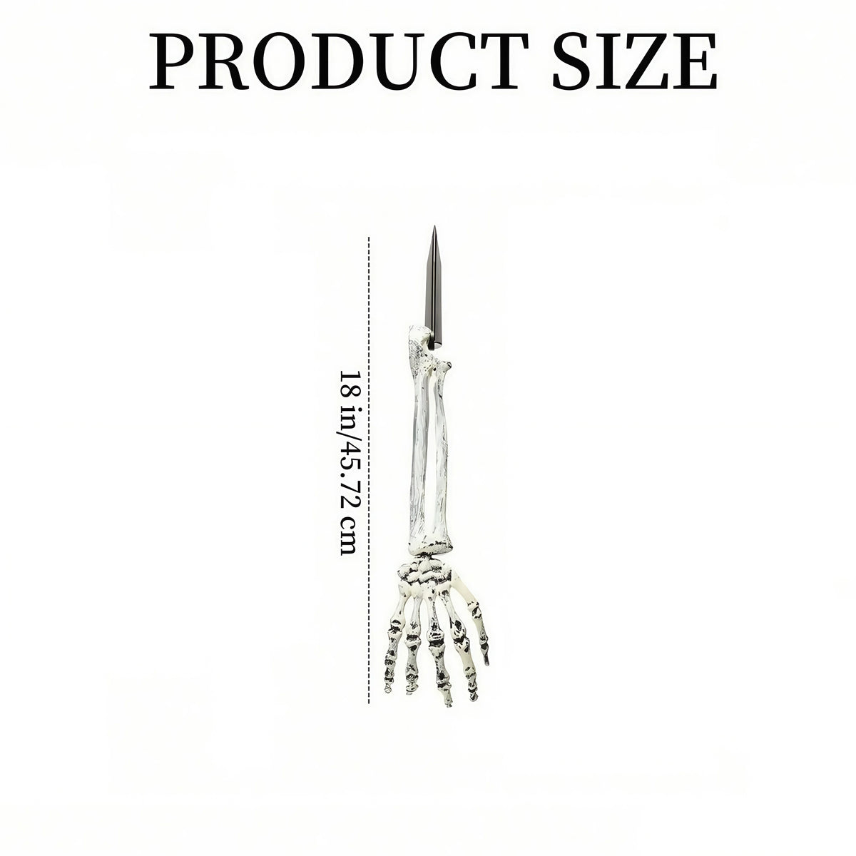 Halloween Skeleton Stake Decorations, Realistic Skeleton Arm Leg Bones