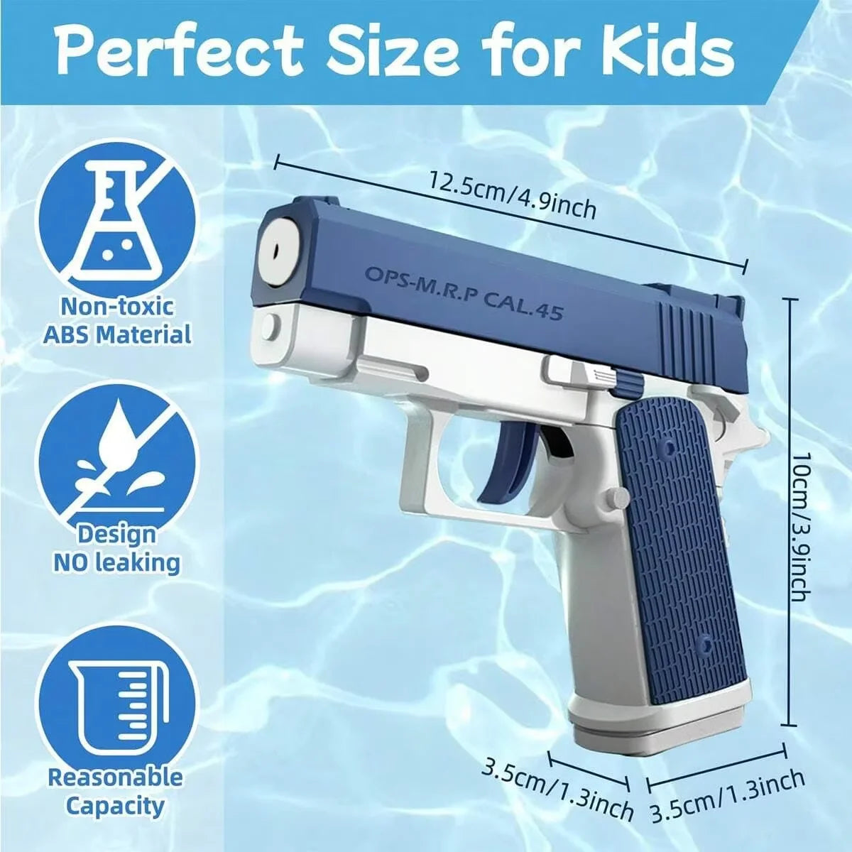 M1911 Water Gun Pistol Water Gun Toy, Summer Pool Beach Party