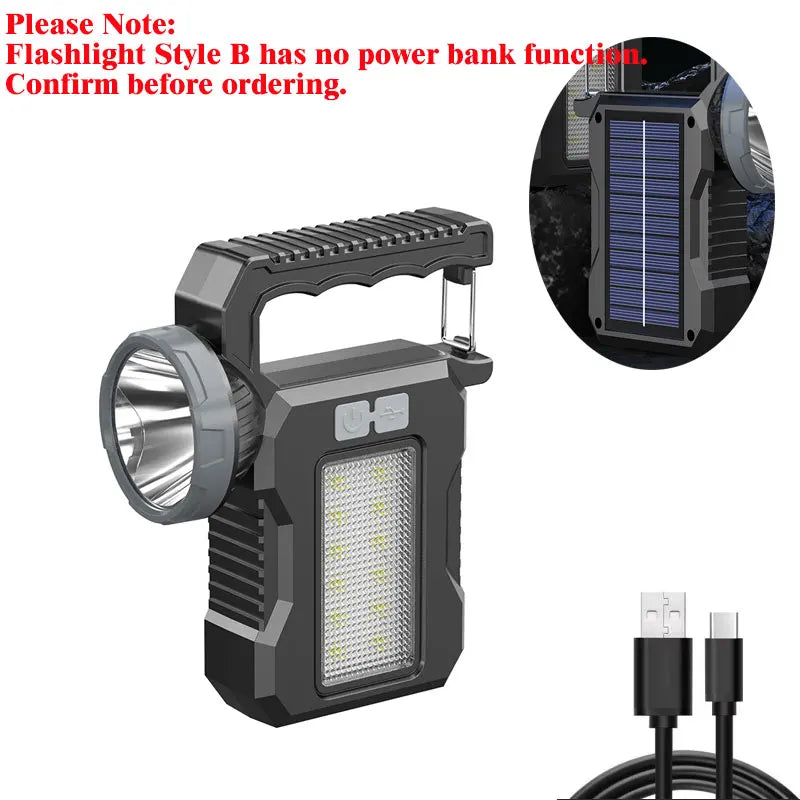 New Upgrade Rechargeable High Power Solar LED COB