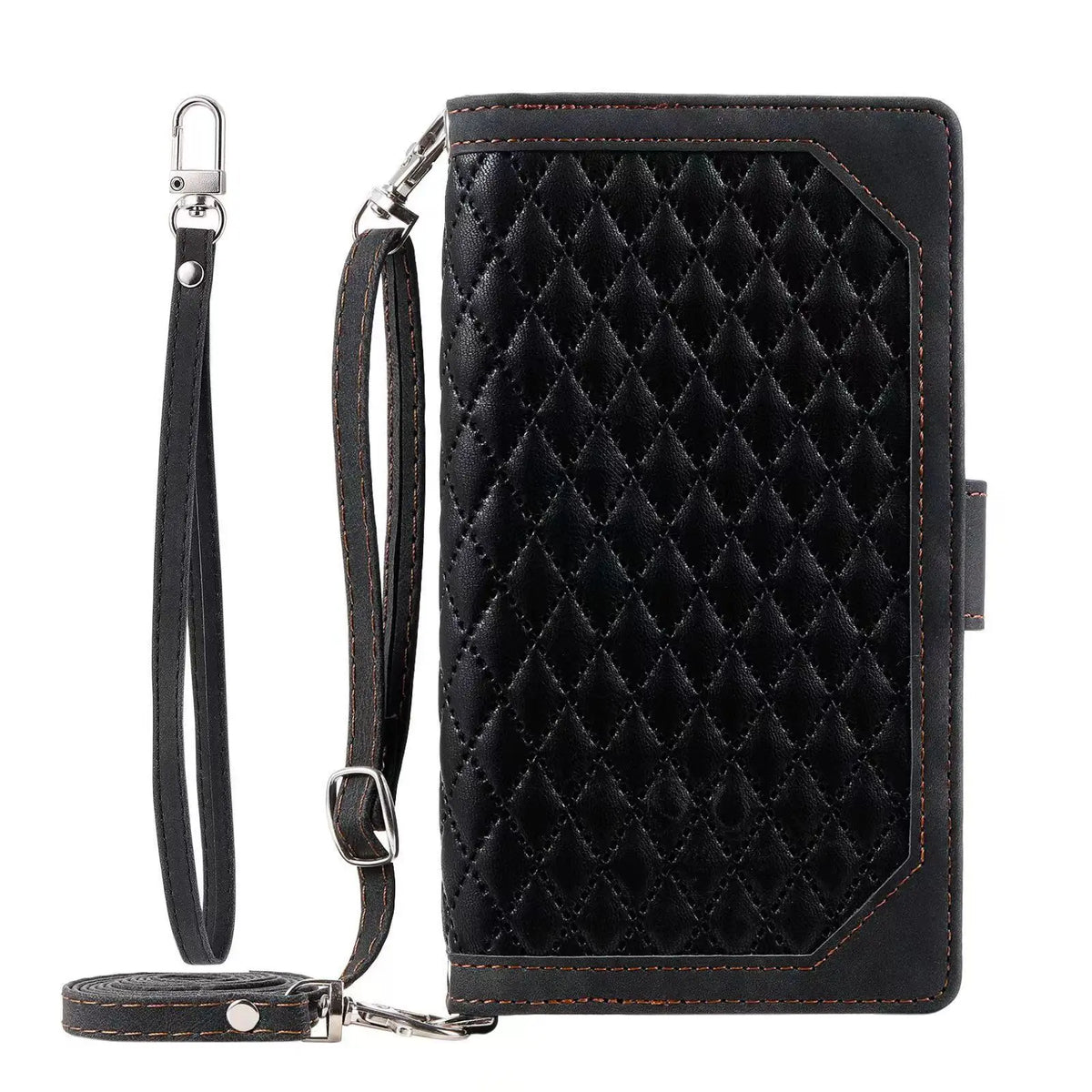 Crossbody Zipper Wallet Case for OnePlus 12 11 11R Leather