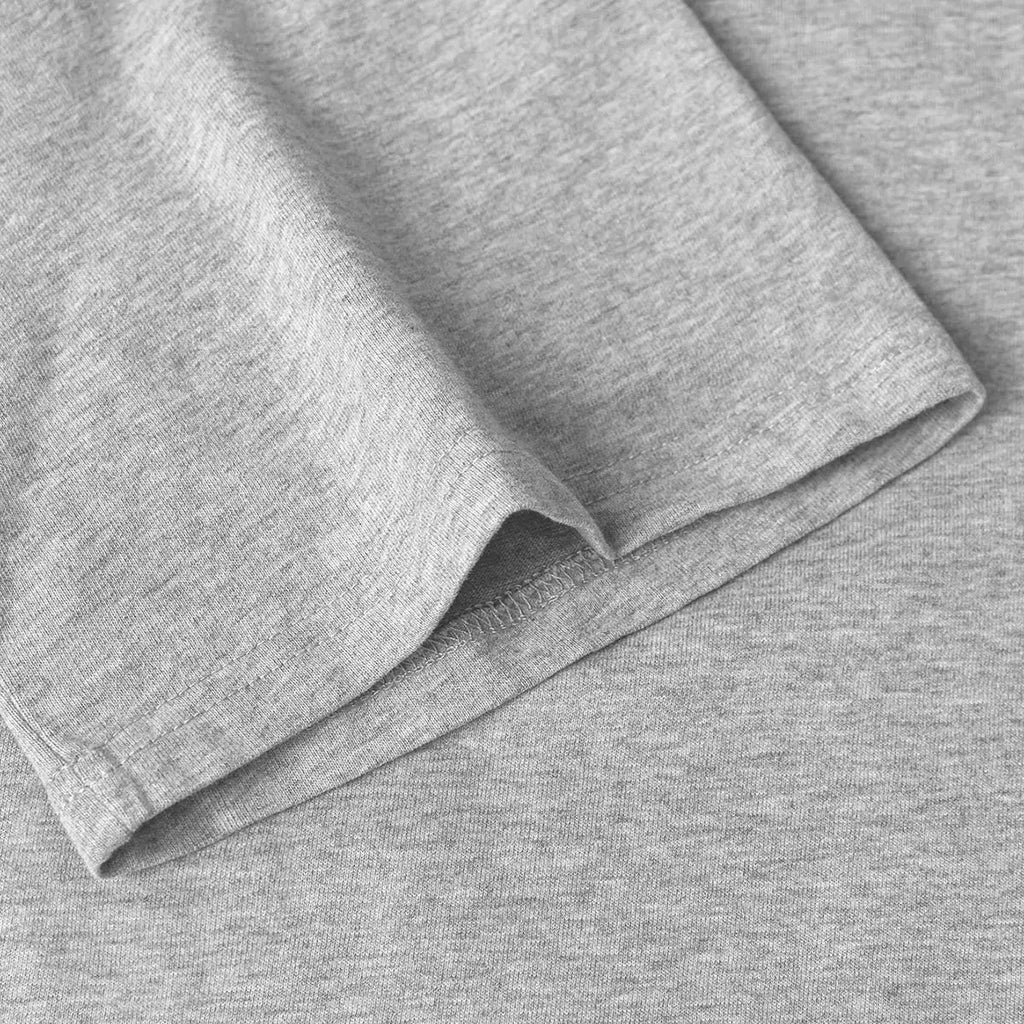 100% Cotton T shirt 5 Pack Soft Breathable Colorfast Men's Women's Summer Crew neck
