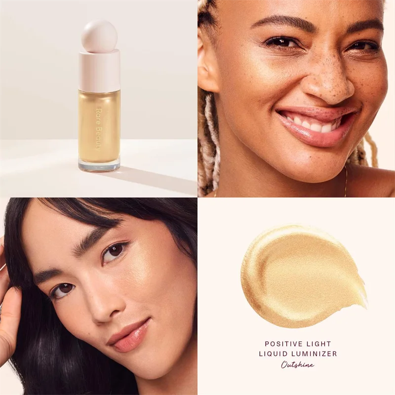 Hot Rare Beauty Highlight Liquid Bronzer Face Brightening Blusher Rouge Long Lasting Corrector Nose Shadow Contouring Cosmetics