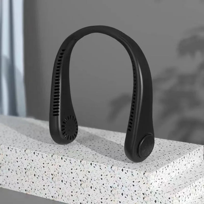 New Summer Portable Mini Hanging Neck Fan Bladeless