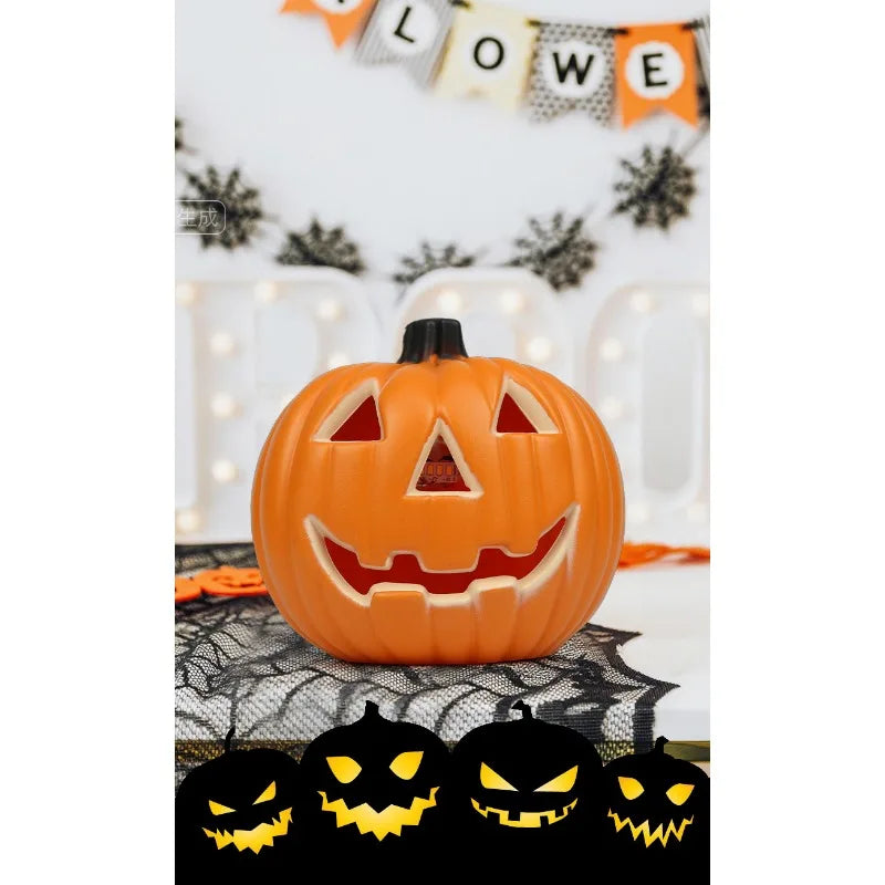 1PCS Classic Jack Face Hollow Halloween Pumpkin Light