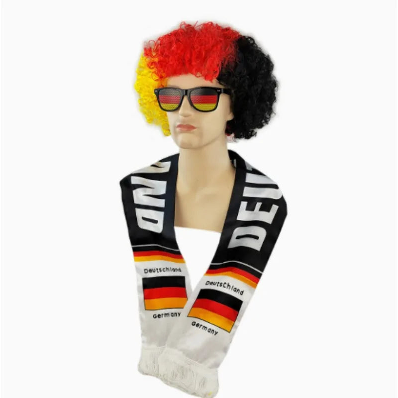 2026 Football Scarves: Brazil, Argentina, Germany, Spain, France, USA, Mexico, Canada