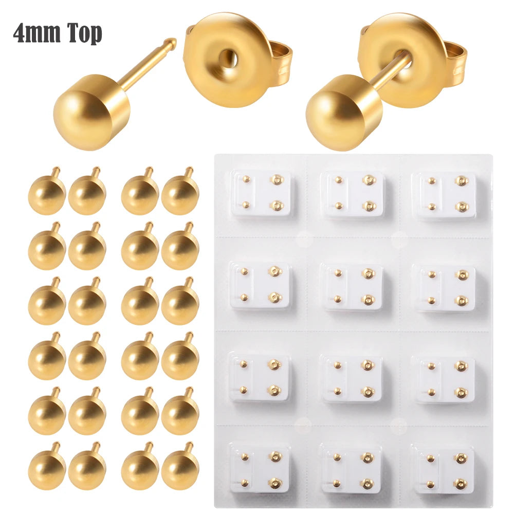 Professional Ear Piercing Gun Tool Set Steel Stud Earrings Safe