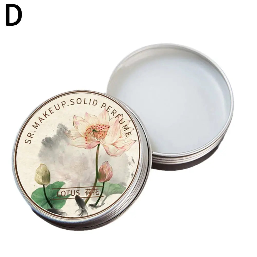 Portable Solid Balm For Women And Men, Refreshing Lasting Fragrance Deodorant