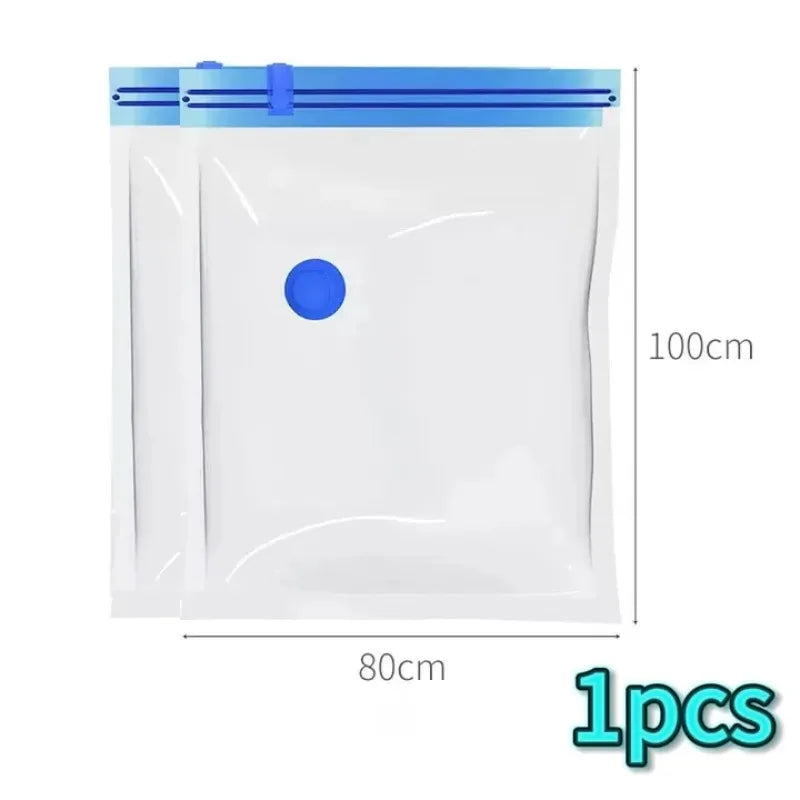 Thickened Vacuum Compression Bag Transparent Quilt Vacuum Bag Storage Bag Household Clothing Storage and Sorting Bag