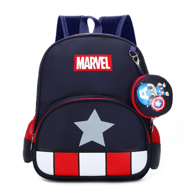Back-to-School School Bag Waterproof Backpack Lightweight Large Capacity Boys Travel Bag