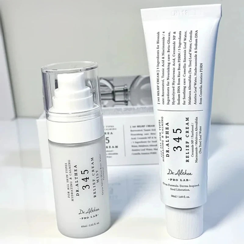 Hot Dr.Althea 345 Relief Cream Spray 147 Moisturizing Face Cream Lasting Nourishing Repair PDRN Reju 5000 Cream Korean Skin Care