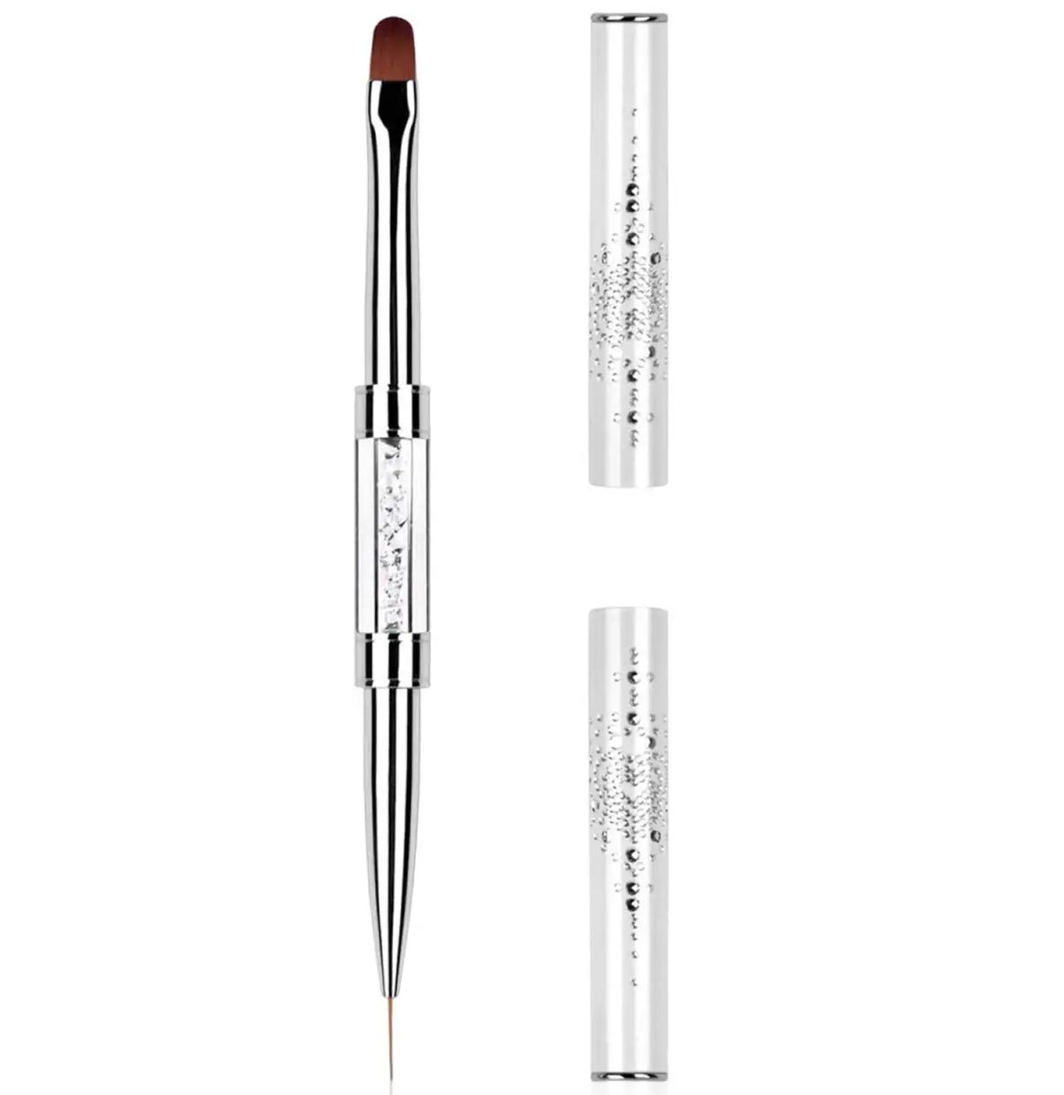 1Pc French Nail Brush 16CM Crescent Oblique French Tip Brush