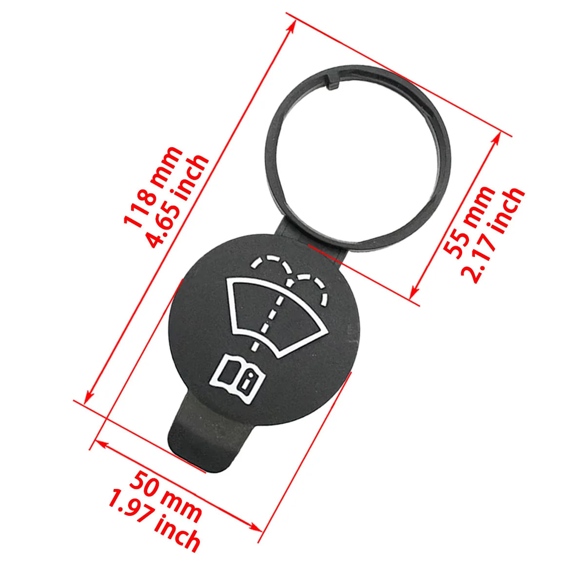 YONGRUN 1/2/5/10pcs Windshield Cleaning Fluid Storage Tank Bottle Cap Collection
