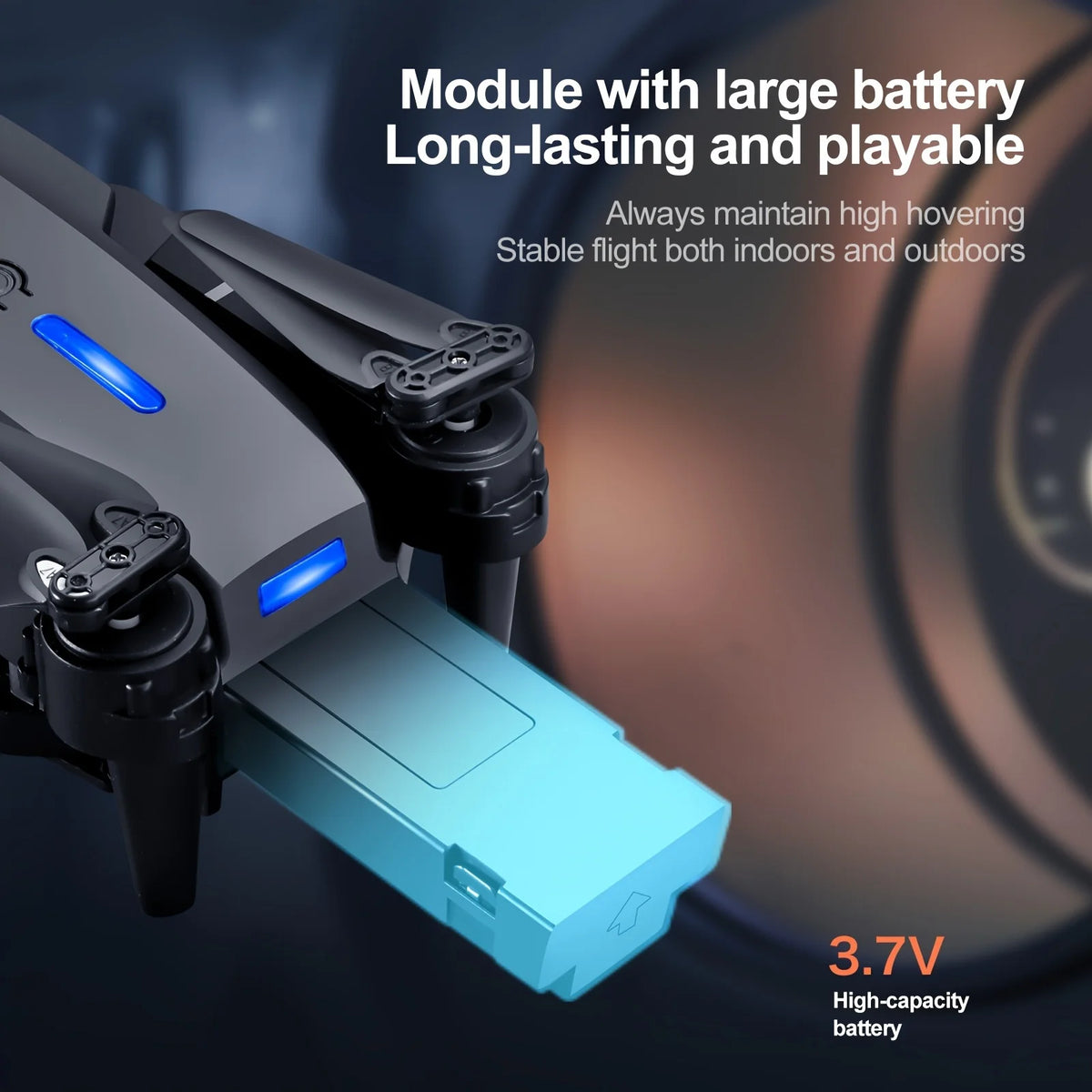 The 2026 Upgraded E88PRO MAX Foldable Drone Features Dual Cameras, Extra Batteries, an 8K Screen for Remote Control