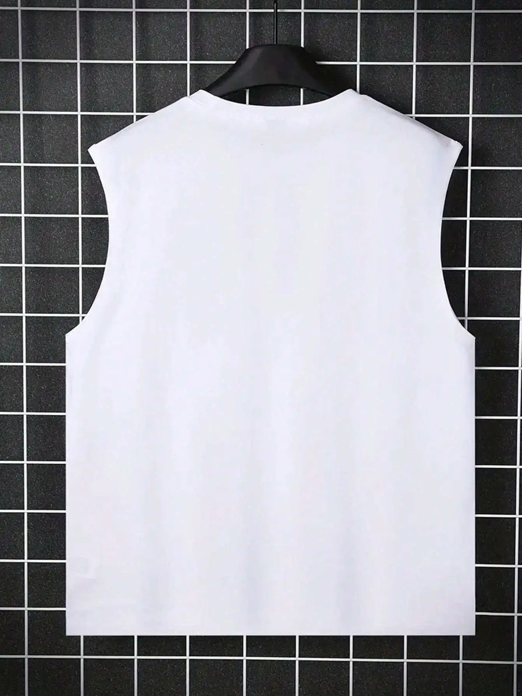 Men's Summer Leisure Sports Fitness Loose Los Angeles 98 Printed Comfortable Breathable Round Neck Sleeveless Tank Top