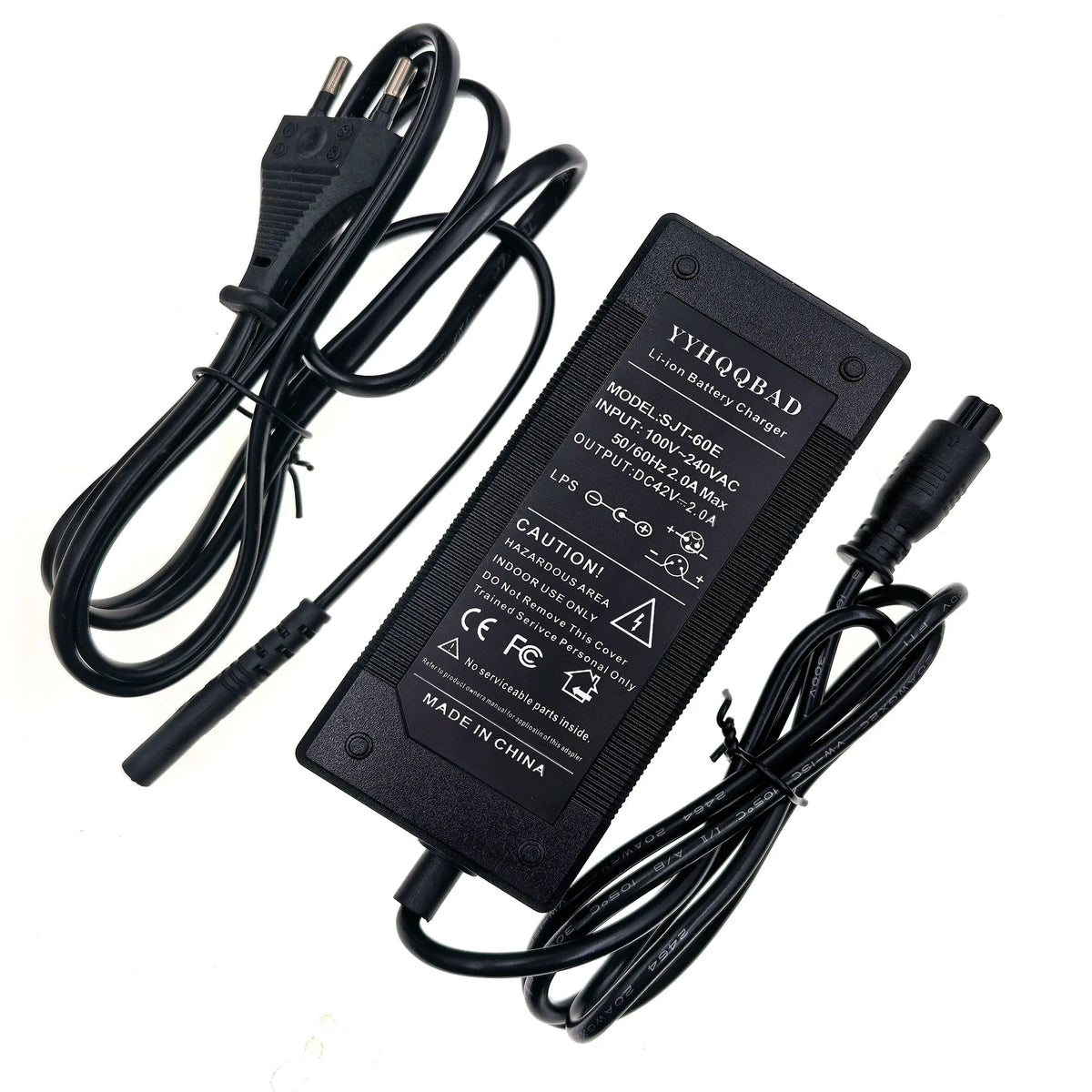 NEW 42V 2A Universal Battery Charger, 100-240VAC Power Supply for Self Balancing Scooter Hoverboard UK/EU/US/AU Plug
