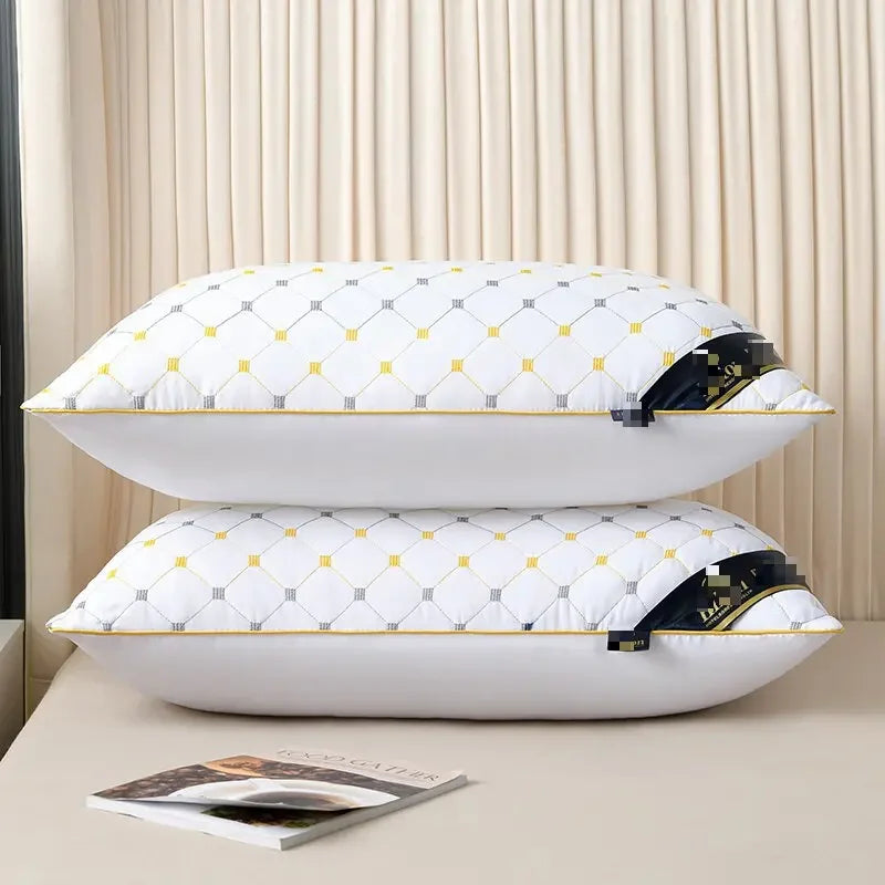 1PCS Hotel Pillows Specifically Designed for Cervical Spine Protection and Sleep Aid Home Use Dormitory Single Pillow Core