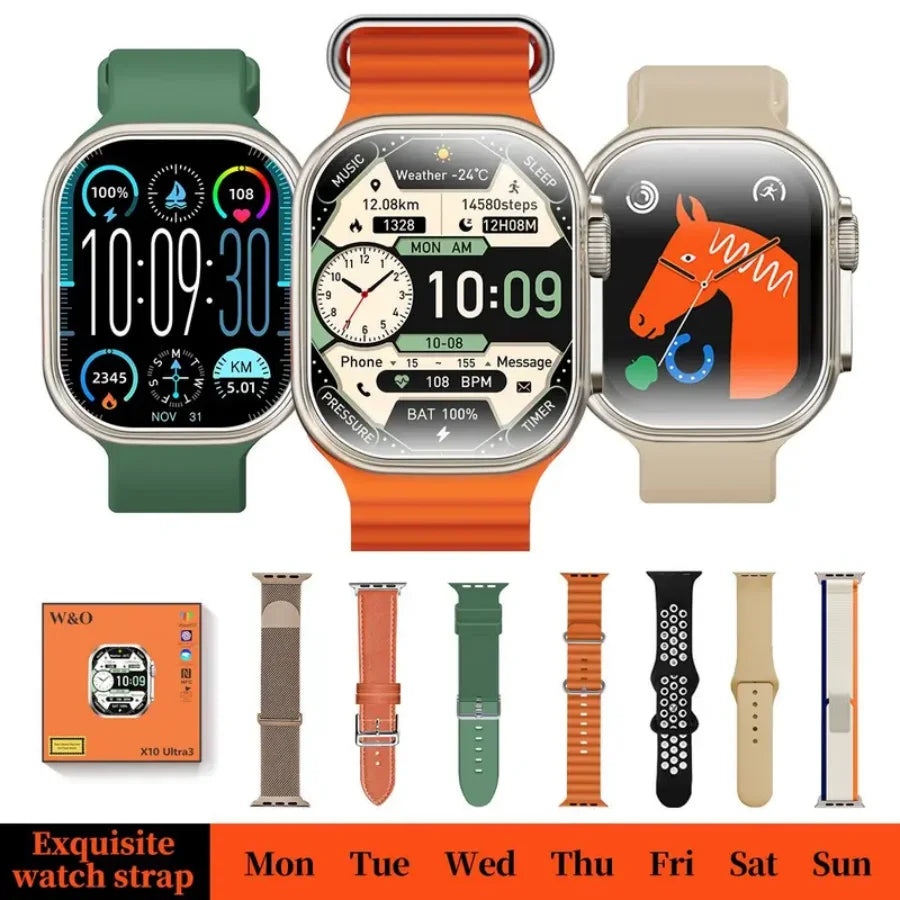 Smart Watch for Men Women, 2026 New Smartwatch (Answer/Make Call), IP67 Waterproof, 2.02" HD Fitness