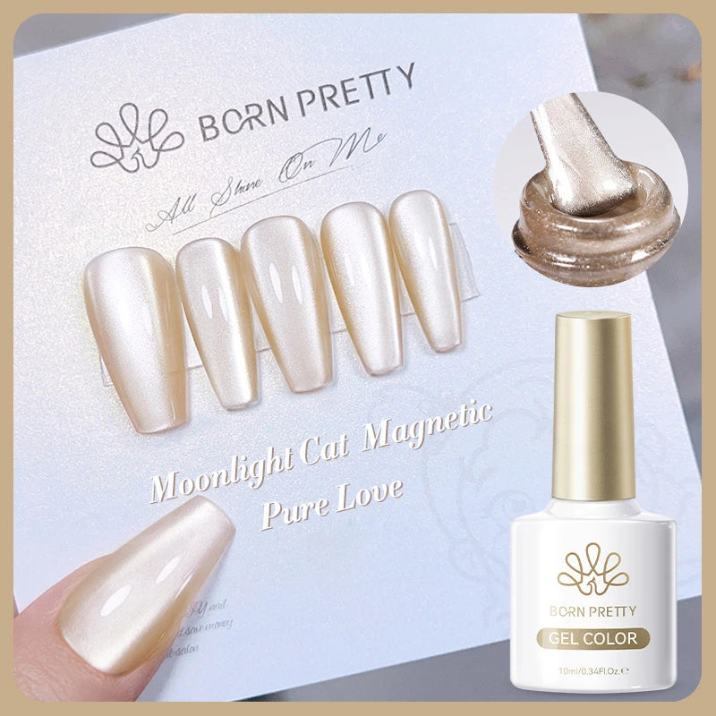 BORN PRETTY 117 Colors Cat Magnetic Gel Nail Polish 10ml