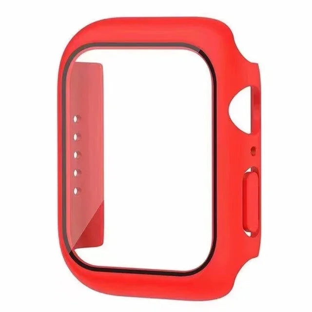 Glass+Cover For Apple Watch case 10 9 8 7 6 SE 5 iWatch Accessorie
