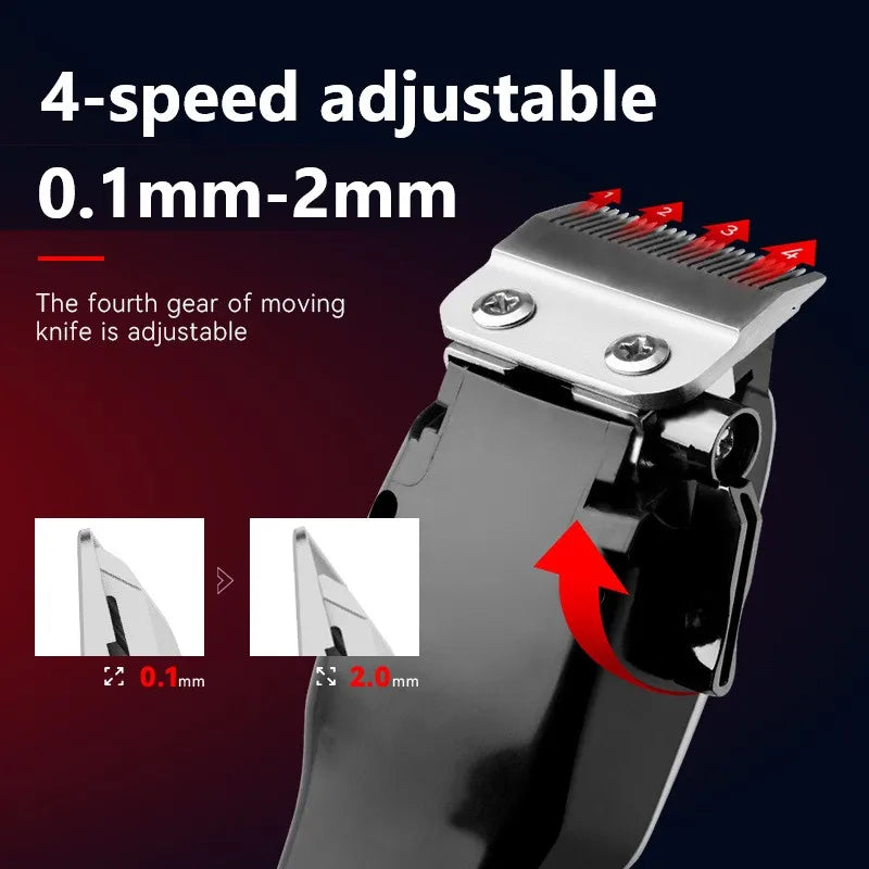 Kemei PG809A Professional Hair Clipper Rechargeable Hair Trimmer