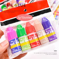 10/7/5/2g Fast Drying Nail Glue for Nail Tips Super Strong Adhesive Liquid Glue Rhinestones Gel Glue With Brush Manicure Tools #