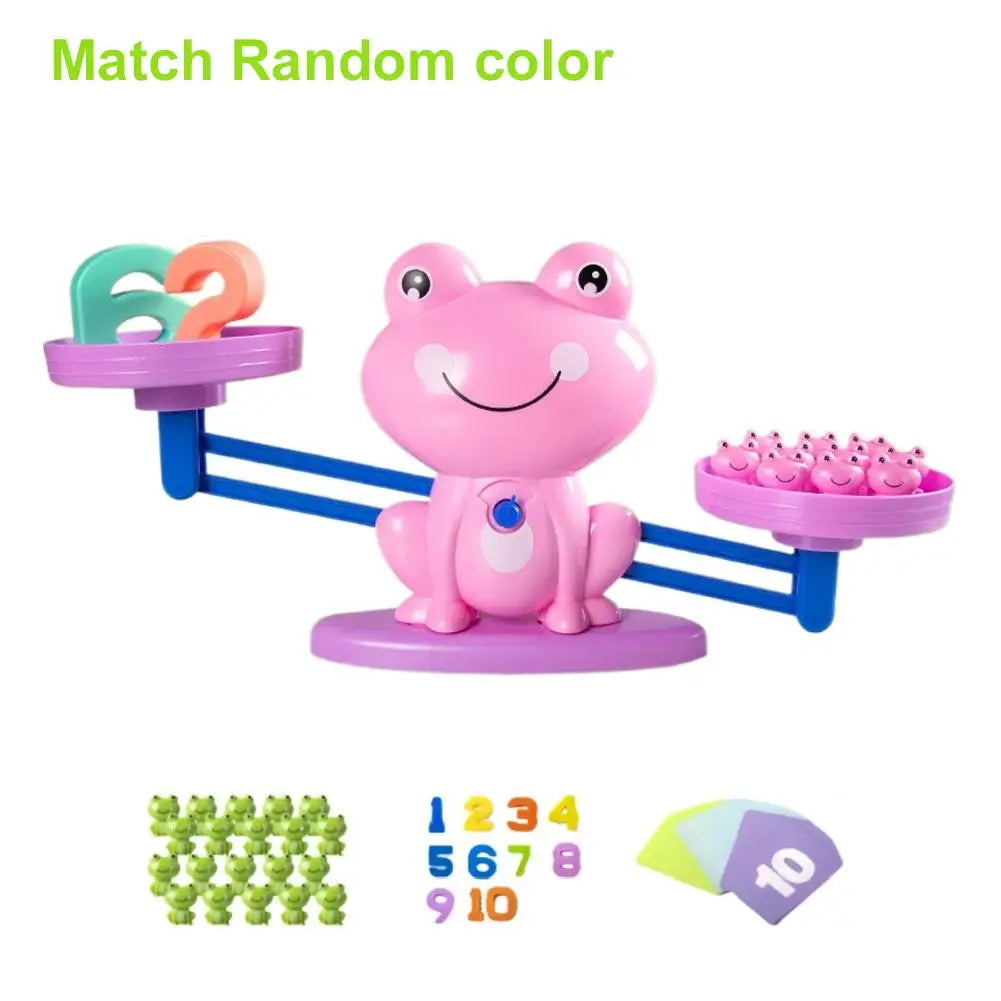 Mathematical Intelligence Math Toys Funny Frog Scale