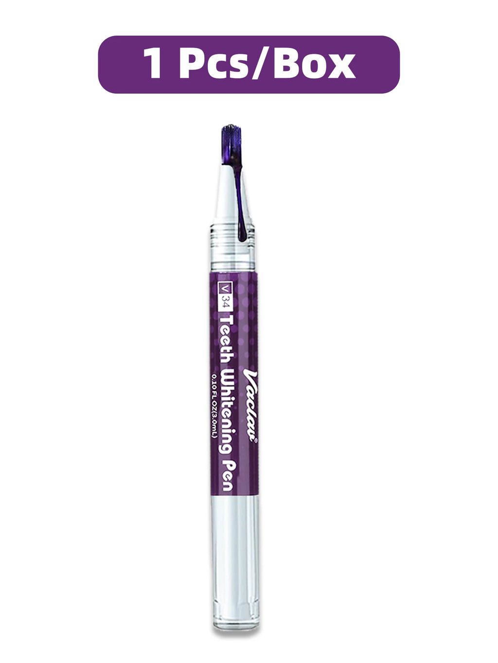 Purple Teeth Whitening Gel Pen Color Correction