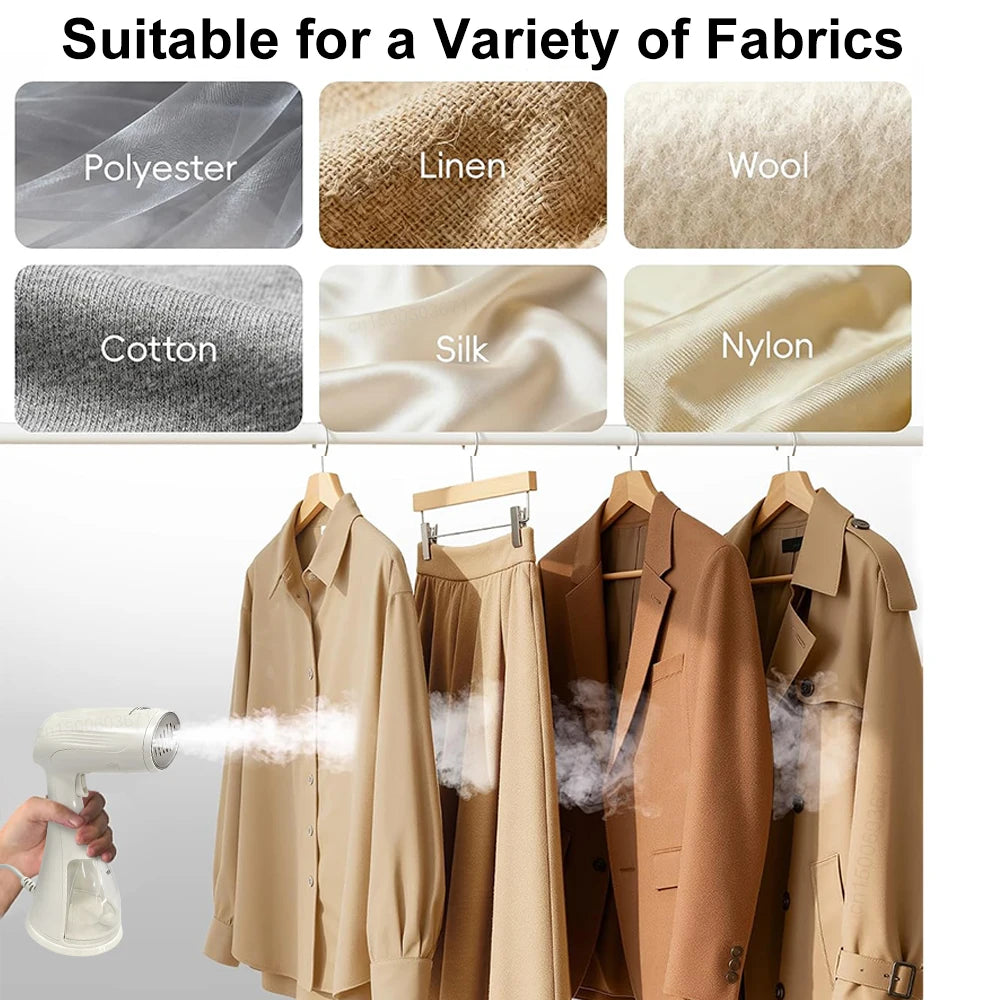 Portable Handheld Clothes Steamer 2‑In‑1