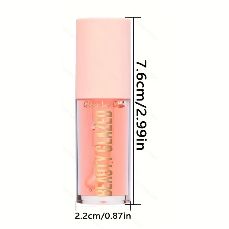 BEAUTY GLAZED 4 Color Moisturizing Lip Oil Moisturizing Lip Gloss Luminous Oil