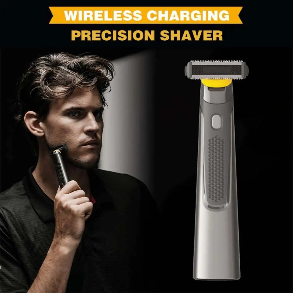 Men Handheld Electric Shaver Cordless Grooming Kit,