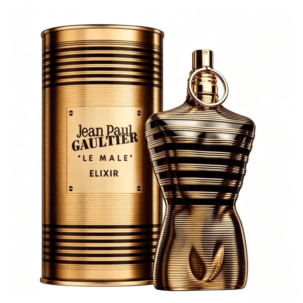 Jean Paul Gaultier Le Male Elixir Parfum for Men Long Lasting Woody Aromatic