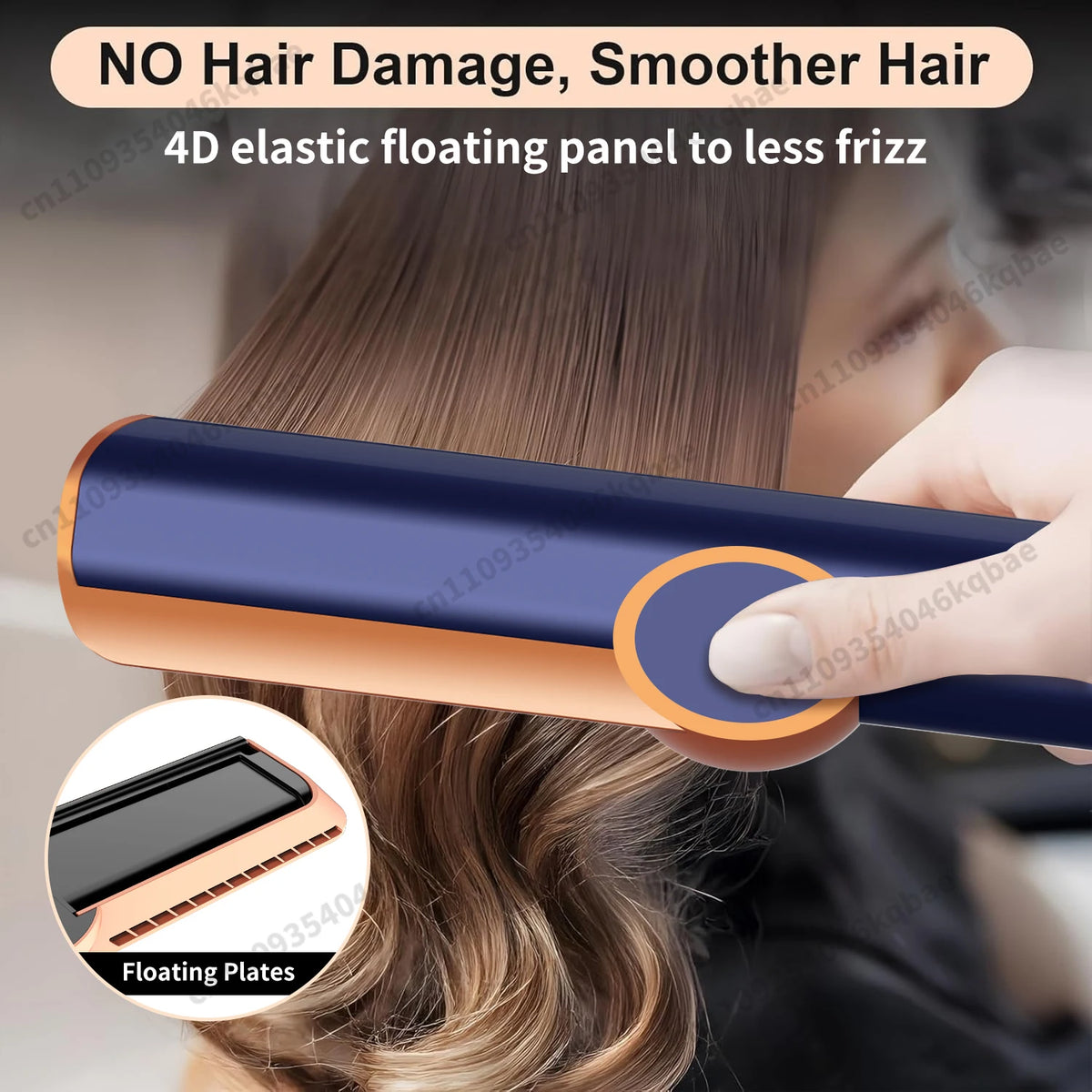 Professional Hair-care Styling Tool Hair Straightener & Hair Dryer Heat-Up