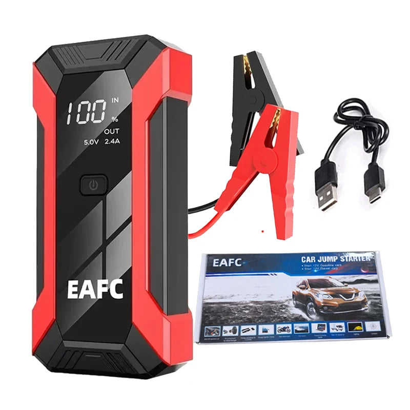 12V Car Jump Starter 1200A Output Portable Emergency Start-up