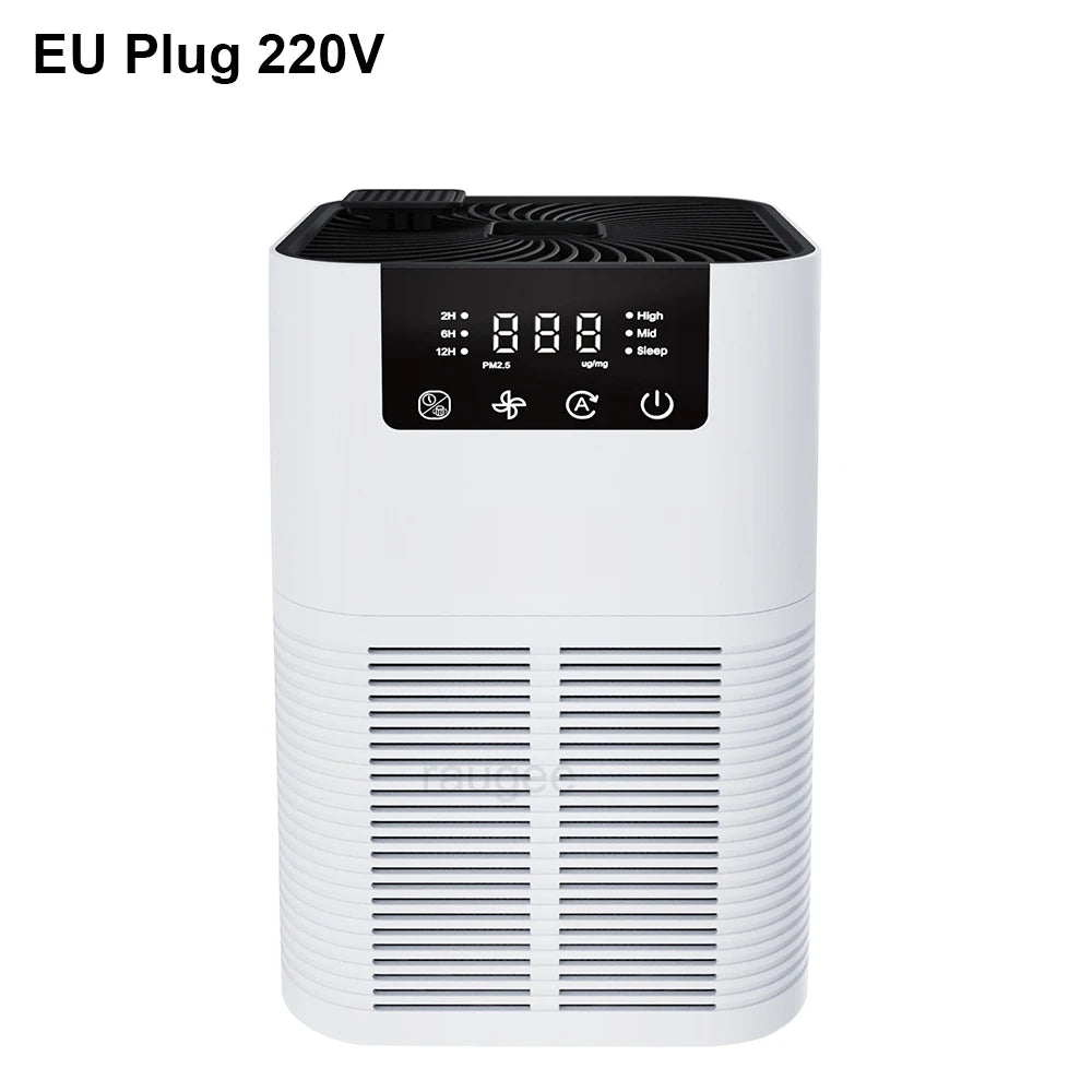 Air Purifier Smoke Odor Negative Ion Generator with Aromatherapy